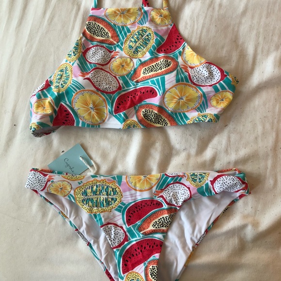 fruit bathing suit